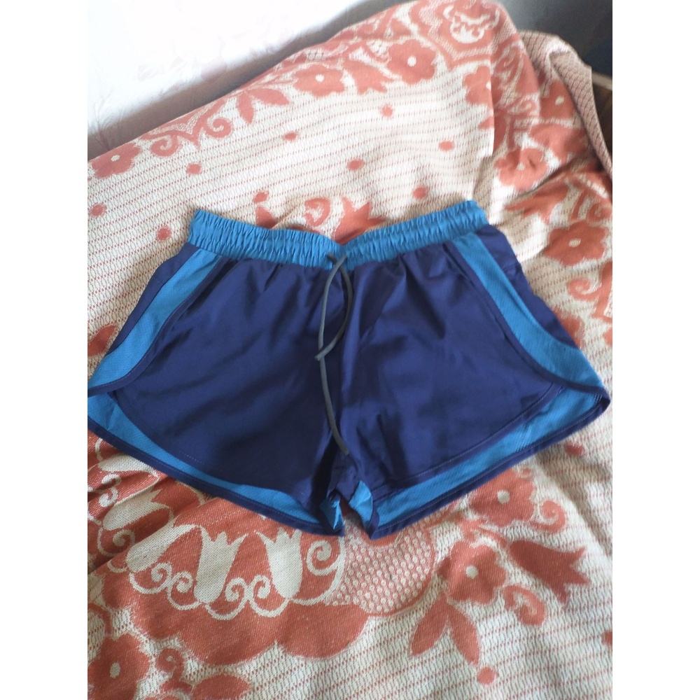 Athletic Shorts Women's Blue EUC Colorblock